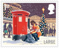Christmas 2018 1st Large Stamp (2018) Postbox