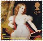 Queen Victoria Bicentenary £1.60 Stamp (2019) Queen Victoria as a young girl