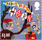 Curious Customs £1.60 Stamp (2019) Horn Dance