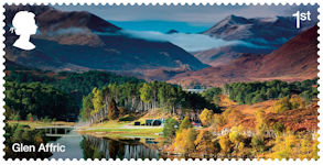 Forests 1st Stamp (2019) Glen Affric