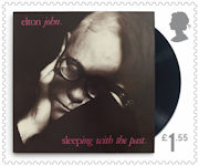 Music Giants - Elton John £1.55 Stamp (2019) Sleeping with The Past