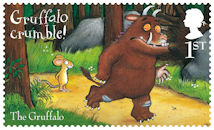The Gruffalo 1st Stamp (2019) The Gruffalo – Gruffalo Crumble!