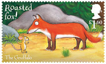 The Gruffalo £1.60 Stamp (2019) The Gruffalo – Roasted Fox!
