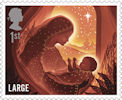 Christmas 2019 1st Large Stamp (2019) Mary with baby Jesus