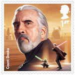 Star Wars - The Rise of Skywalker 1st Stamp (2019) Count Dooku