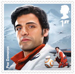 Star Wars - The Rise of Skywalker 1st Stamp (2019) Poe Dameron