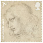 Leonardo da Vinci 1st Stamp (2019) The head of St. Philip