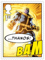 Marvel 1st Stamp (2019) Panel 2 - Thanos