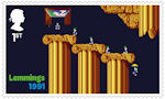 Video Games 1st Stamp (2020) Lemmings