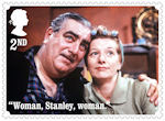 Coronation Street 2nd Stamp (2020) Stan and Hilda Ogden