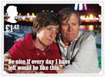 Coronation Street £1.42 Stamp (2020) Hayley and Roy Cropper