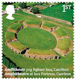 Roman Britain 1st Stamp (2020) Ampitheatre, Caerleon
