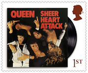 Queen 1st Stamp (2020) Sheer Heart Attack, 1974