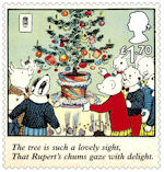 Rupert Bear £1.70 Stamp (2020) Ruperts Christmas Tree