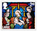Christmas 2020 2nd Large Stamp (2020) St Andrew’s Church, East Lexham, Norfolk.