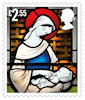 Christmas 2020 £2.55 Stamp (2020) Christ Church, Coalville, Leicestershire.