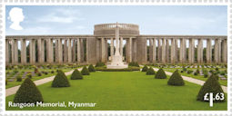 £1.63, Rangoon Memorial, Myanmar from End of the Second World War (2020)