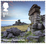 National Parks 1st Stamp (2021) Dartmoor (1951)