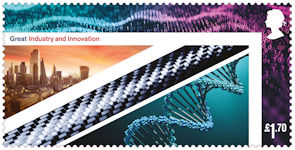 United Kingdom : A Celebration £1.70 Stamp (2021) Great Industry and Innovation
