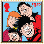 Dennis and Gnasher £1.70 Stamp (2021) Family Portrait