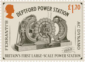 Industrial Revolutions £1.70 Stamp (2021) Deptford Power Station, 1889