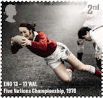 Rugby Union 2nd Stamp (2021) Five Nations Championship, 1970