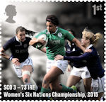 Rugby Union 1st Stamp (2021) Women’s Six Nations Championship, 2015