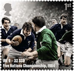 Rugby Union 1st Stamp (2021) Five Nations Championship, 1984
