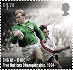 Rugby Union £1.70 Stamp (2021) Five Nations Championship, 1994 