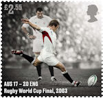 Rugby Union £2.55 Stamp (2021) Rugby World Cup Final, 2003