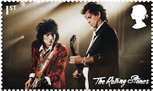 Music Giants VI - The Rolling Stones 1st Stamp (2022) Tokyo, Japan 1995
