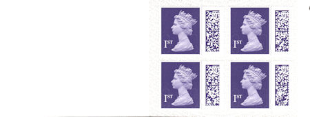 Booklet pane for Barcoded NVI Definitives (2022)