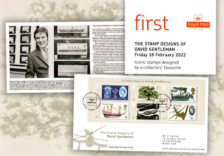 The Stamp Designs of David Gentleman (2022)