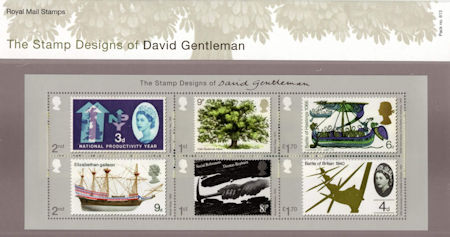 The Stamp Designs of David Gentleman 2022