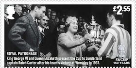 The FA Cup £2.55 Stamp (2022) Royal Patronage