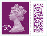 International Tariff Definitive  £3.25 Stamp (2022) £3.25 Purple