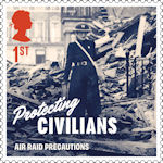 Unsung Heroes: Women of World War II 1st Stamp (2022) Protecting Civilians