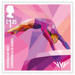 Birmingham 2022 Commonwealth Games £1.85 Stamp (2022) Gymnastics - Artistic