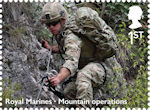 Royal Marines 1st Stamp (2022) Mountain operations