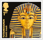 Tutankhamun 1st Stamp (2022) Gold Mask