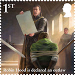 The Legend of Robin Hood 1st Stamp (2023) Robin Hood is declared an outlaw