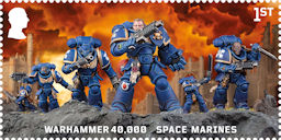 Warhammer 1st Stamp (2023) Warhmmer 40,000 - Space Marines