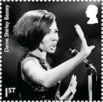 Dame Shirley Bassey 1st Stamp (2023) Performing at the Pigalle nightclub, London, 13 September 1965