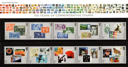 100 Years of Commemorative Stamps 2024