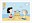 1st, Lucy and Linus on a beach from Peanuts (2025)