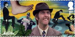 Monty Python 1st Stamp (2025) Ministry of Silly Walks