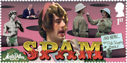Monty Python 1st Stamp (2025) Spam 
