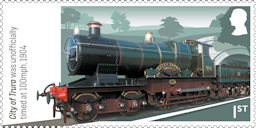 Steam Locomotives 1st Stamp (2025) City of Truro