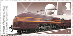 Steam Locomotives 1st Stamp (2025) Duchess of Hamilton