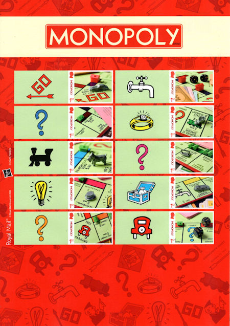 Smiler/Generic Sheet from Collect GB Stamps